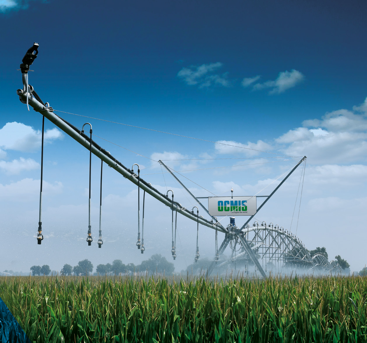 Körforgó öntözőrendszer Pivot system